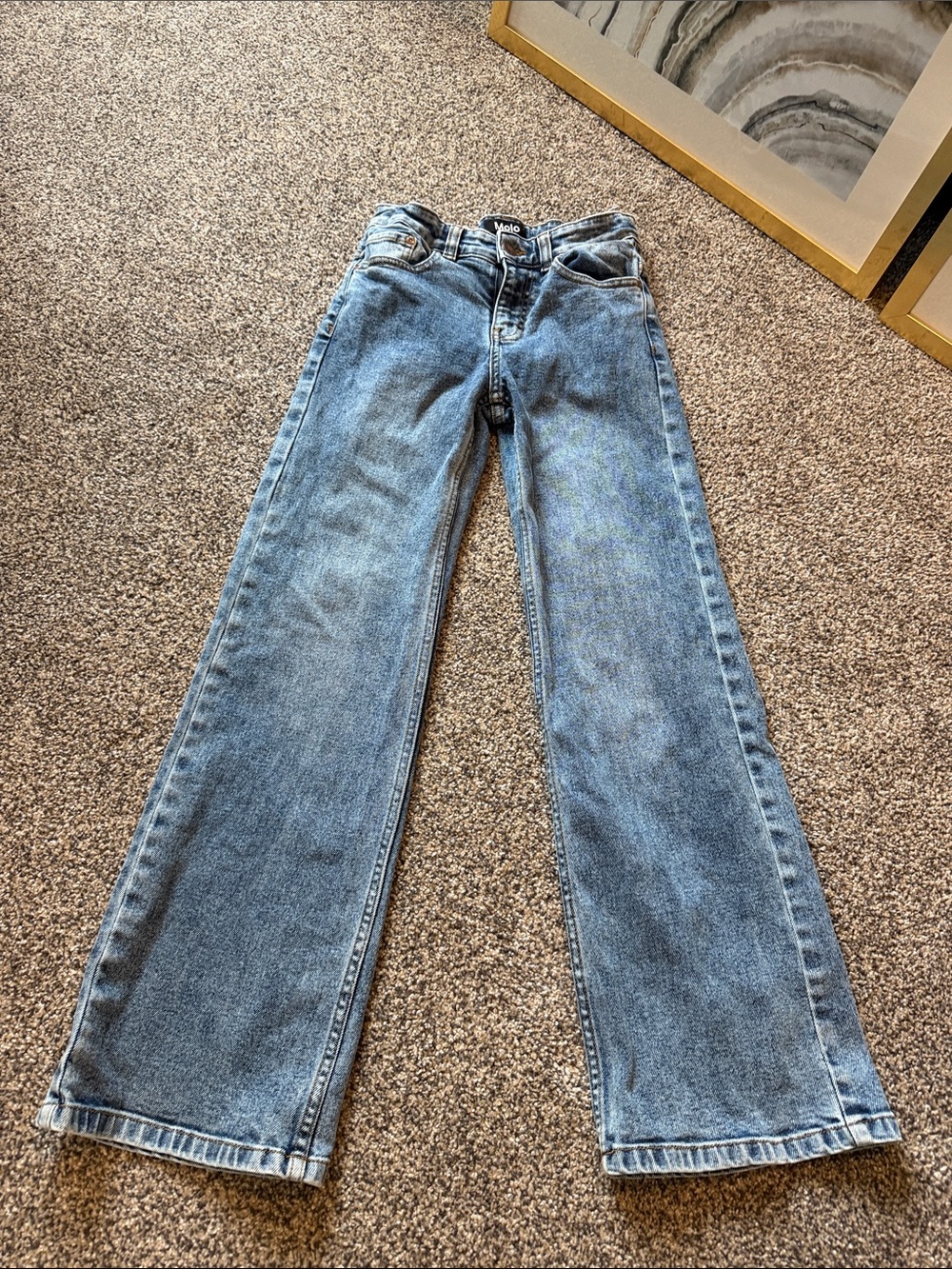 Molo kids Flare Jeans - Light Blue Denim